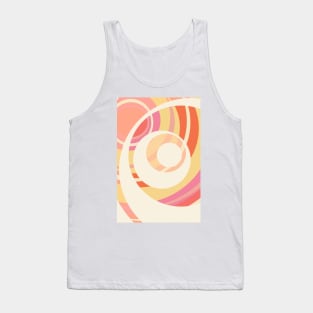 Abstract Sunset Tank Top